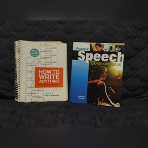 How to Write Anything And Speech Communication Books
